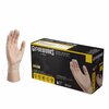 Gloveworks IVPF, Vinyl Disposable Gloves, 3 mil Palm, Vinyl, Powder-Free, S, 1000 PK, Clear IVPF42100